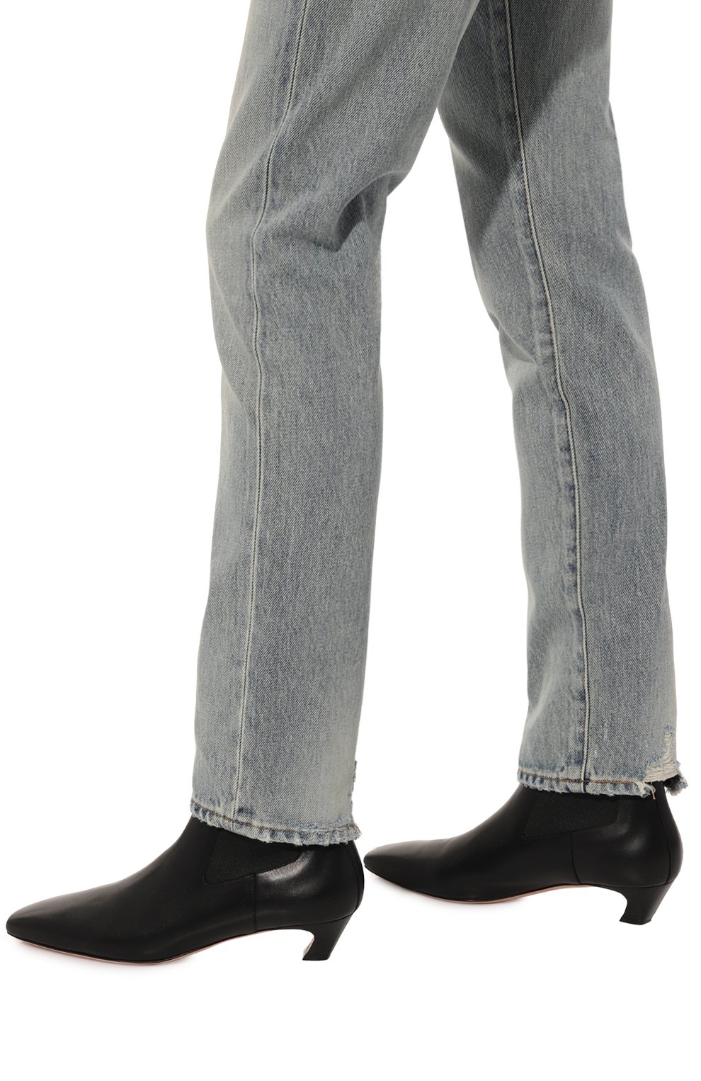 Кожаные ботильоны sely 35 BALLY, арт. WB350D/VT012, фото 3