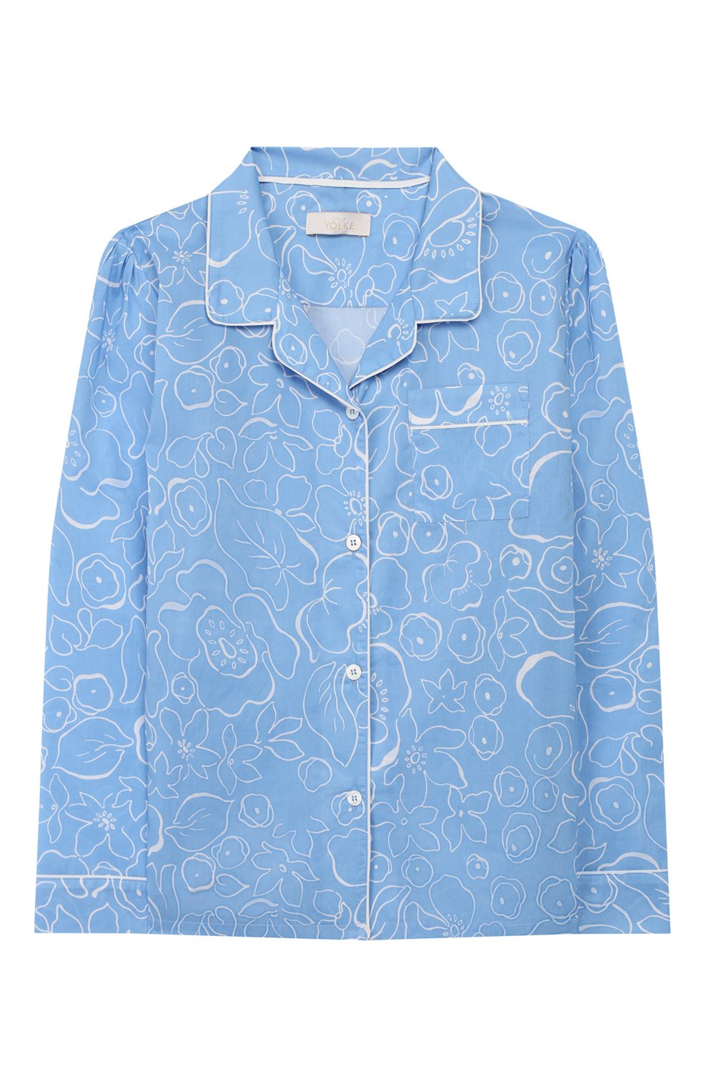 Хлопковая пижама LITTLE YOLKE, арт. SS20-12C-MA-BL/9-12Y, фото 2