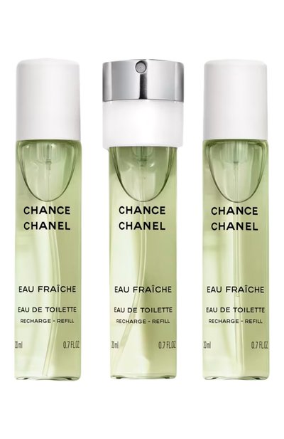 Женский рефил туалетной воды chance eau fraiche (3x20ml) CHANEL, арт. 0136110
