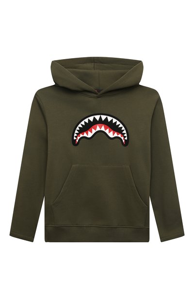 Хлопковое худи SPRAYGROUND, арт. SPY1186GRN