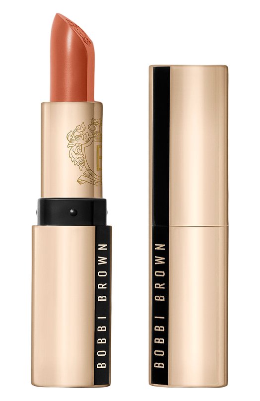 фото Помада для губ luxe lipstick, оттенок plaza peach (3,5g) bobbi brown