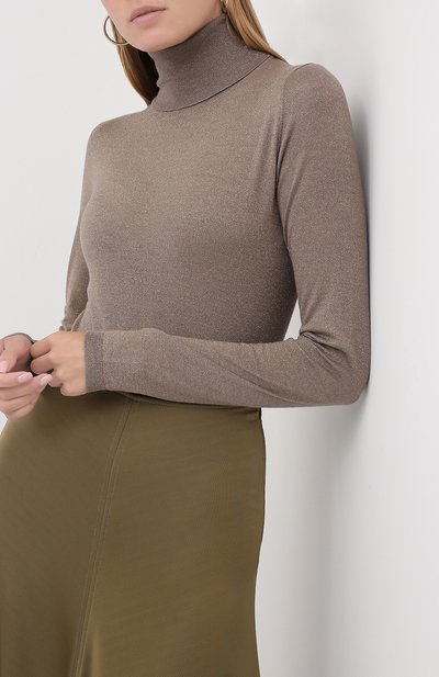 Водолазка из кашемира и шелка BRUNELLO CUCINELLI, арт. M41800063P, фото 3