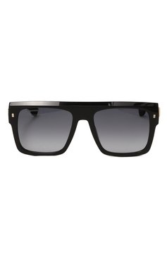 Женские солнцезащитные очки DSQUARED2 черного цвета, арт. D20127 807 | Фото 4 (Нос: Не проставлено; Региональные ограничения белый список (Axapta Mercury): Не проставлено; Тип очков: С/з; Материал: Пластик; Кросс-КТ: С/з-унисекс; Очки форма: Квадратные, Маска; Оптика Гендер: оптика-унисекс)