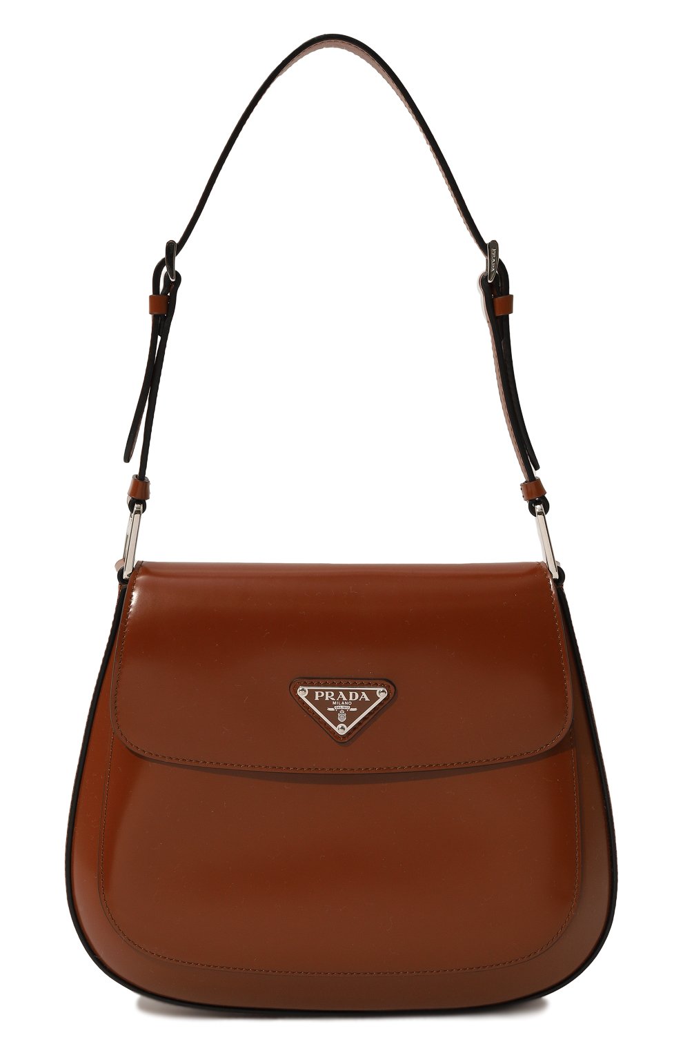 Сумка cleo PRADA коричневого цвета по цене 260000 руб., арт. 1BD303-ZO6-F02TX-HOO, фото 1 Сумка cleo PRADA, арт. 1BD303-ZO6-F02TX-HOO, фото 1