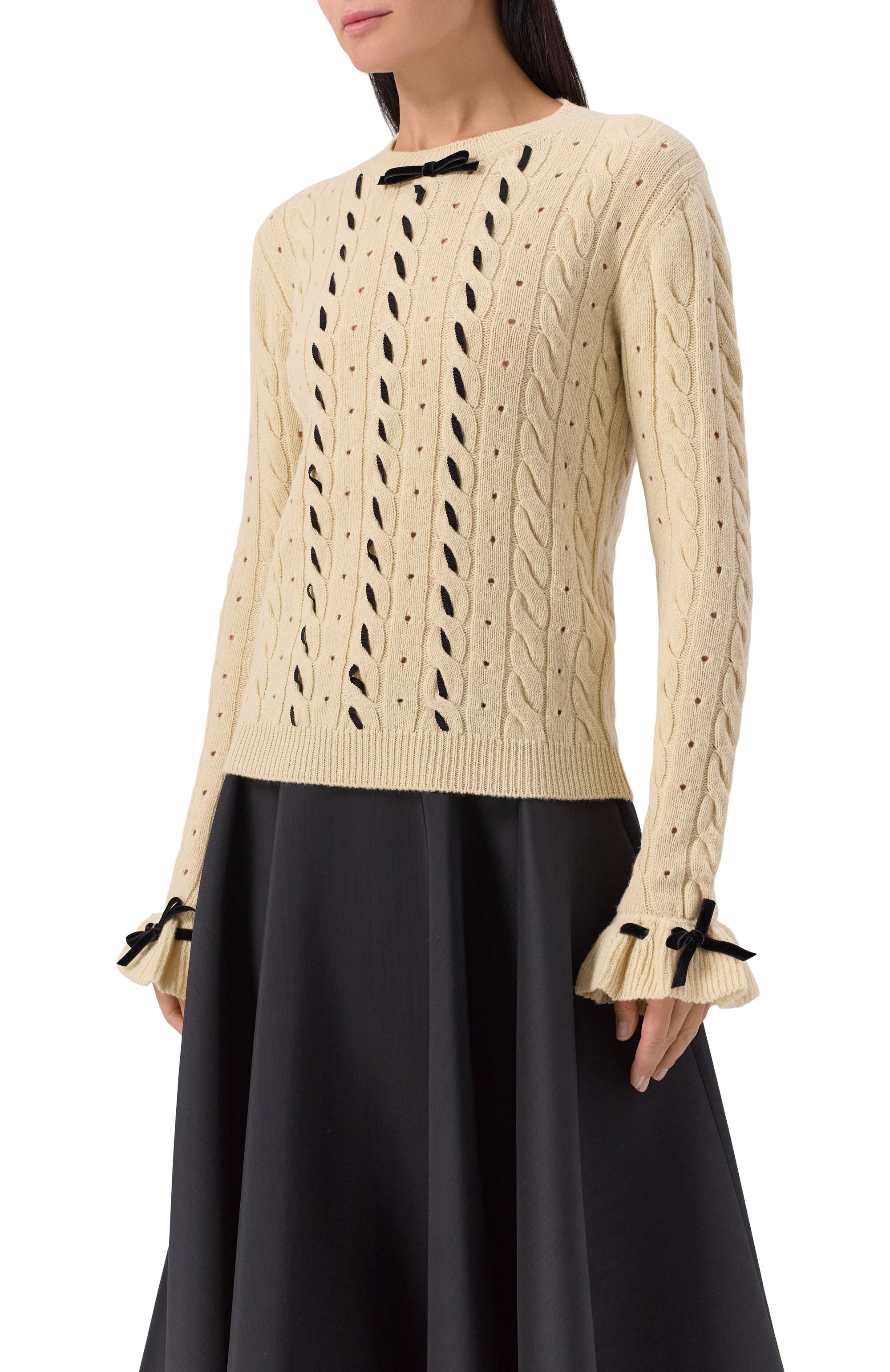 Шерстяной свитер VALENTINO, арт. 7B3KC66Z/9K9, фото 3