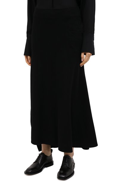 Шерстяная юбка YOHJI YAMAMOTO, арт. NR-S01-106, фото 3