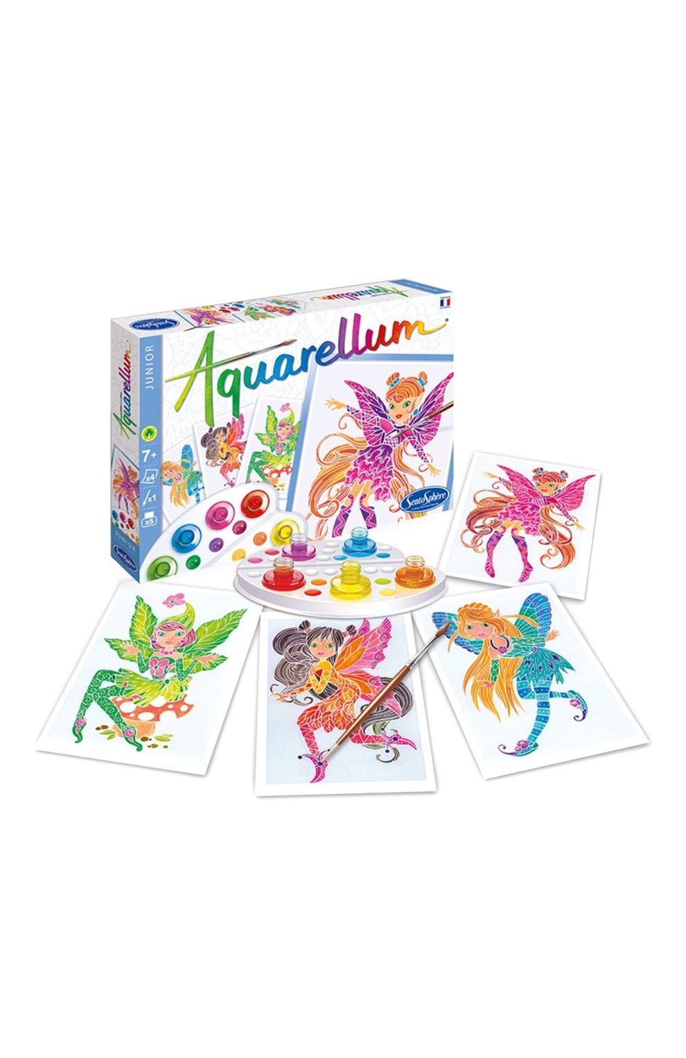 Акварельная раскраска нимфы SENTOSPHERE, арт. 677, фото 1