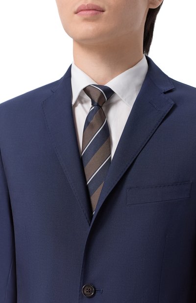 Шелковый галстук CANALI, арт. 18/HJ04578, фото 2