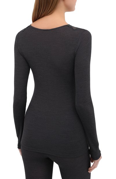 Лонгслив из шерсти и шелка ZIMMERLI, арт. 370-3070, фото 4