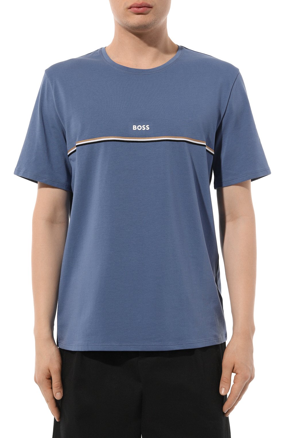 Хлопковая футболка BOSS, арт. 50502864, фото 3