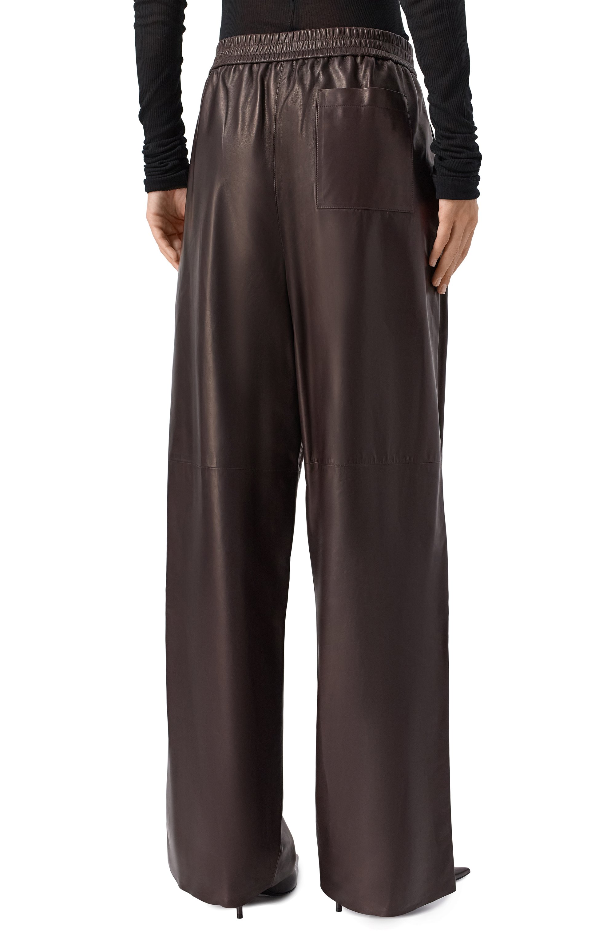 Кожаные брюки GIORGIO ARMANI, арт. GW002051/AF19603, фото 4