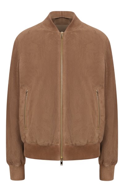 Женский замшевый бомбер MVST, арт. M26.2PW.L028/METIS SUEDE 0.6 MM