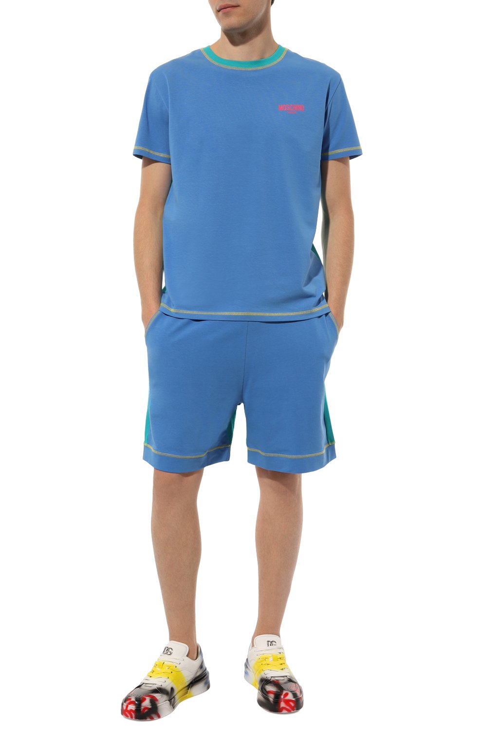 Хлопковые шорты MOSCHINO, арт. A6701/9310, фото 2