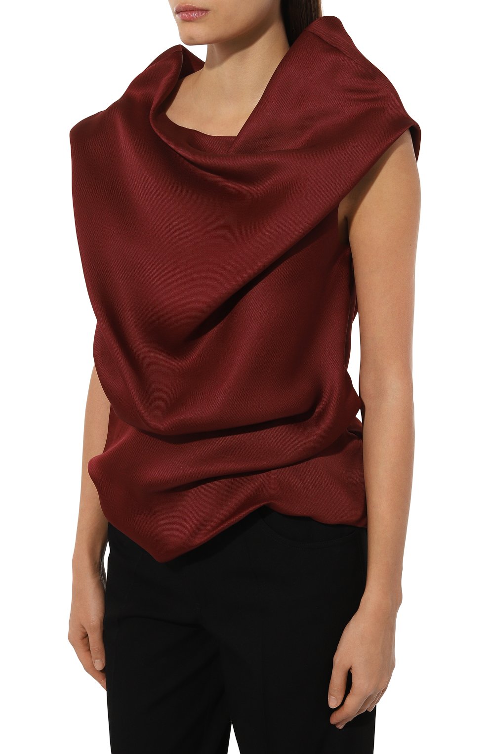 Шелковый топ KHAITE, арт. 5447386/LU0LA, фото 3