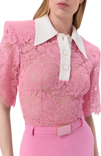 Боди из хлопка и вискозы ROWEN ROSE, арт. T0P_RR460, фото 5