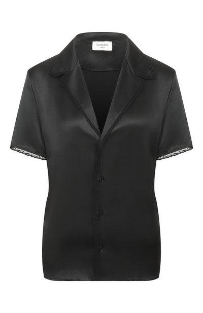 Женская шелковая блузка SAINT LAURENT, арт. 861081/Y7G27