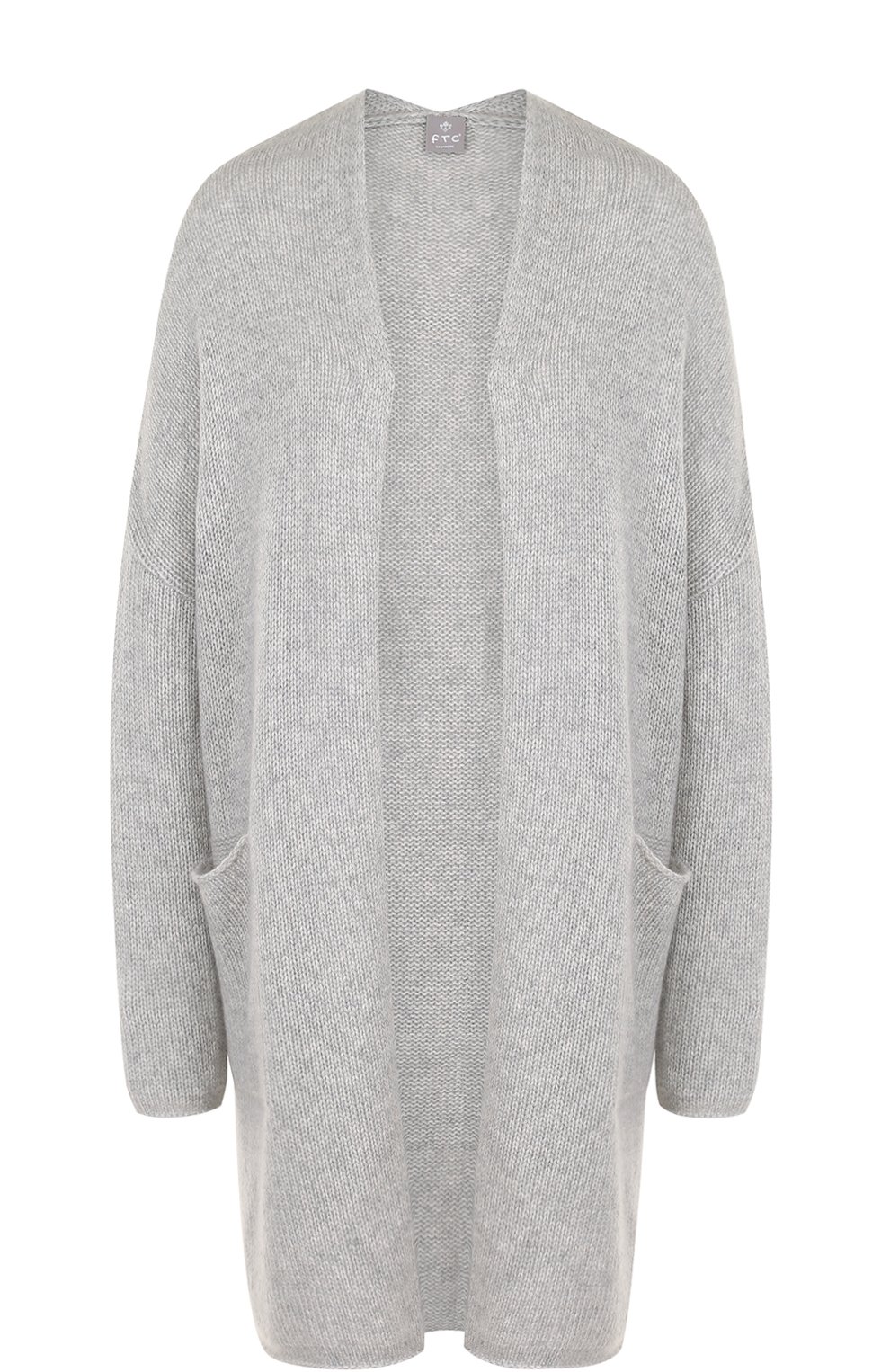 Удлиненный кашемировый кардиган с накладными карманами FTC, арт. 690-0000, фото 1