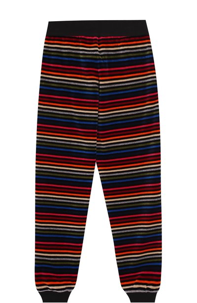 Хлопковые джоггеры в контрастную полоску SONIA RYKIEL ENFANT, арт. 48650325-H7/8A-14A, фото 2