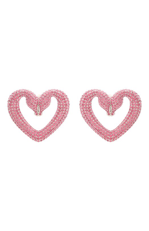 

Клипсы Una Swarovski, Розовый