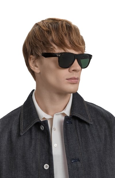 Солнцезащитные очки TOM FORD коричневого цвета по цене 51450 руб., арт. TF1284 52N, фото 2 Солнцезащитные очки TOM FORD, арт. TF1284 52N, фото 2