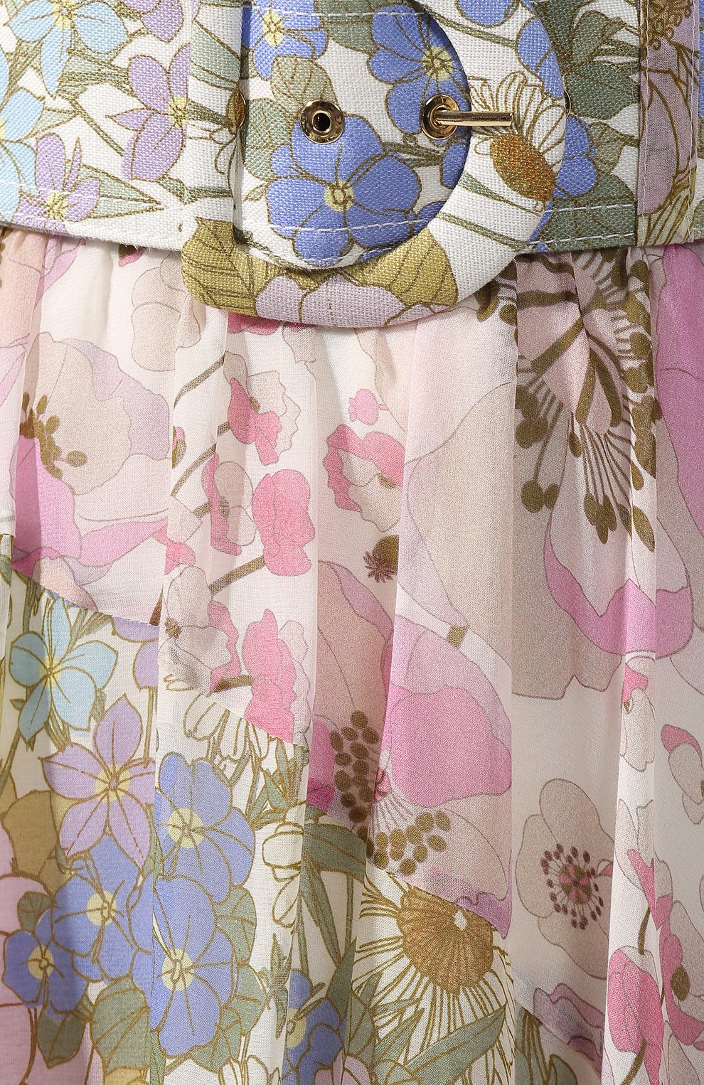 Юбка из смеси хлопка и шелка ZIMMERMANN, арт. 7519SSUP, фото 5