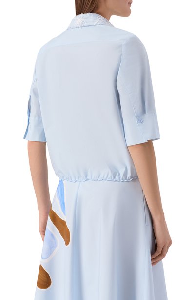 Хлопковая рубашка DOROTHEE SCHUMACHER, арт. 448106, фото 4