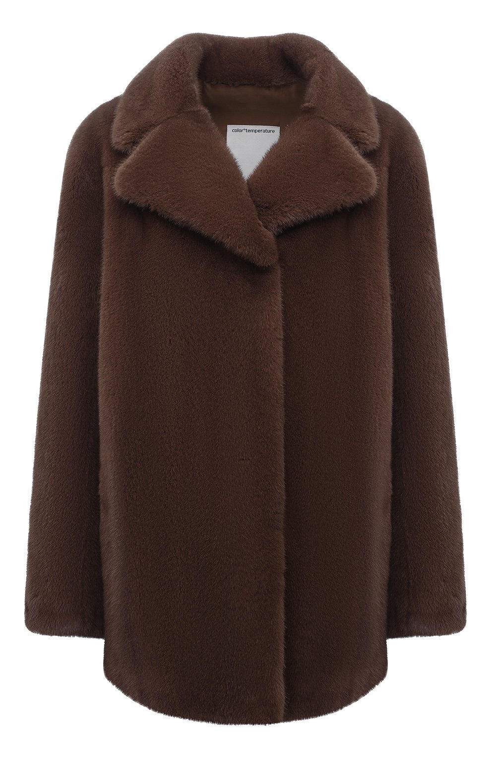 Шуба из меха норки COLOR TEMPERATURE, арт. 19ct1006, фото 1