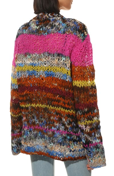 Кардиган из хлопка и шелка DRIES VAN NOTEN, арт. 221-011298-4711, фото 4