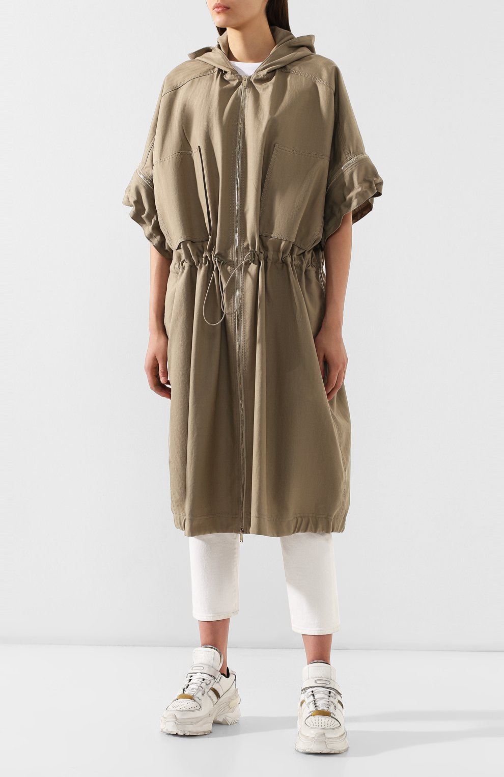 Хлопковый тренч STELLA MCCARTNEY, арт. 565291/SMB64, фото 3