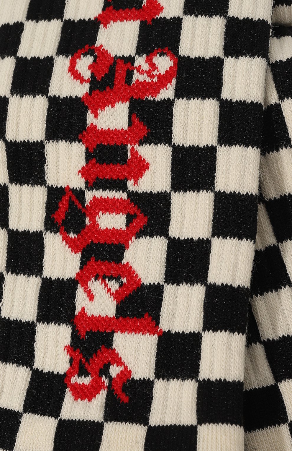 Хлопковые носки PALM ANGELS, арт. PMRA001F22FAB0081025, фото 2