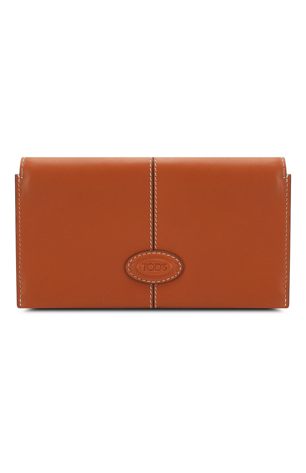 Кожаный кошелек TOD’S коричневого цвета по цене 65050 руб., арт. XAWDBABM400NHY, фото 1 Кожаный кошелек TOD’S, арт. XAWDBABM400NHY, фото 1
