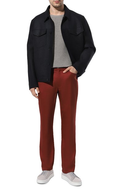 Шерстяные брюки STEFANO RICCI, арт. M8T41B0130/S3WK05, фото 2