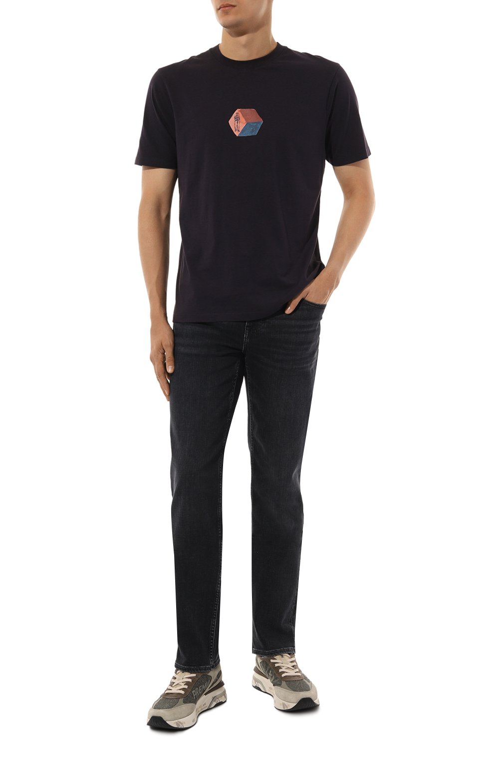 Комбинированные кроссовки moe run PREMIATA, арт. M0ERUN/VAR 6895, фото 2