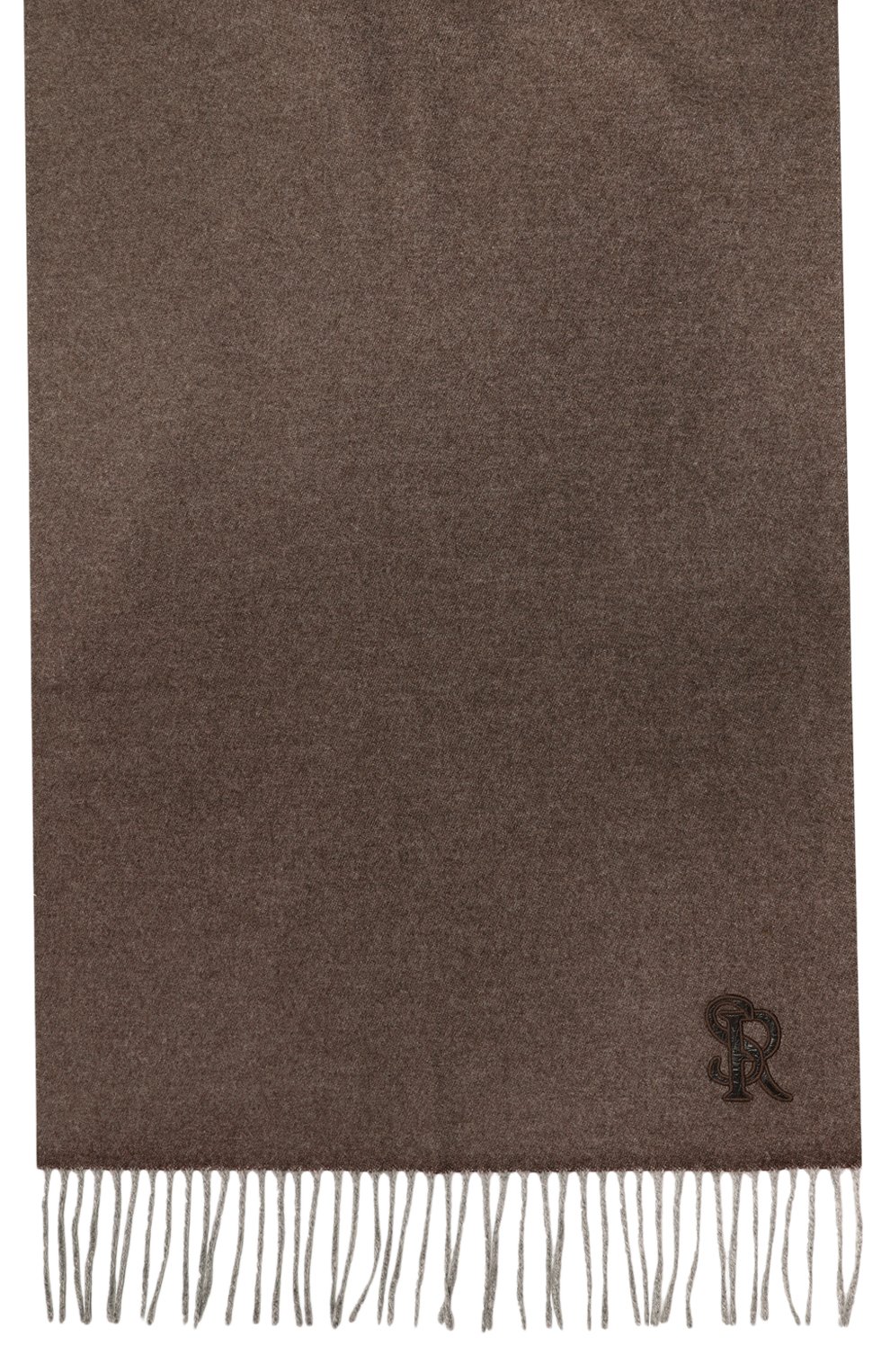 Кашемировый шарф с отделкой из кожи крокодила STEFANO RICCI, арт. MWA0300030/6853, фото 4