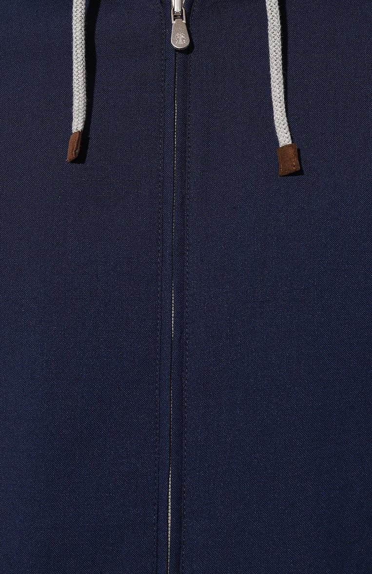 Бомбер изо льна и шерсти BRUNELLO CUCINELLI, арт. MW4946873, фото 1