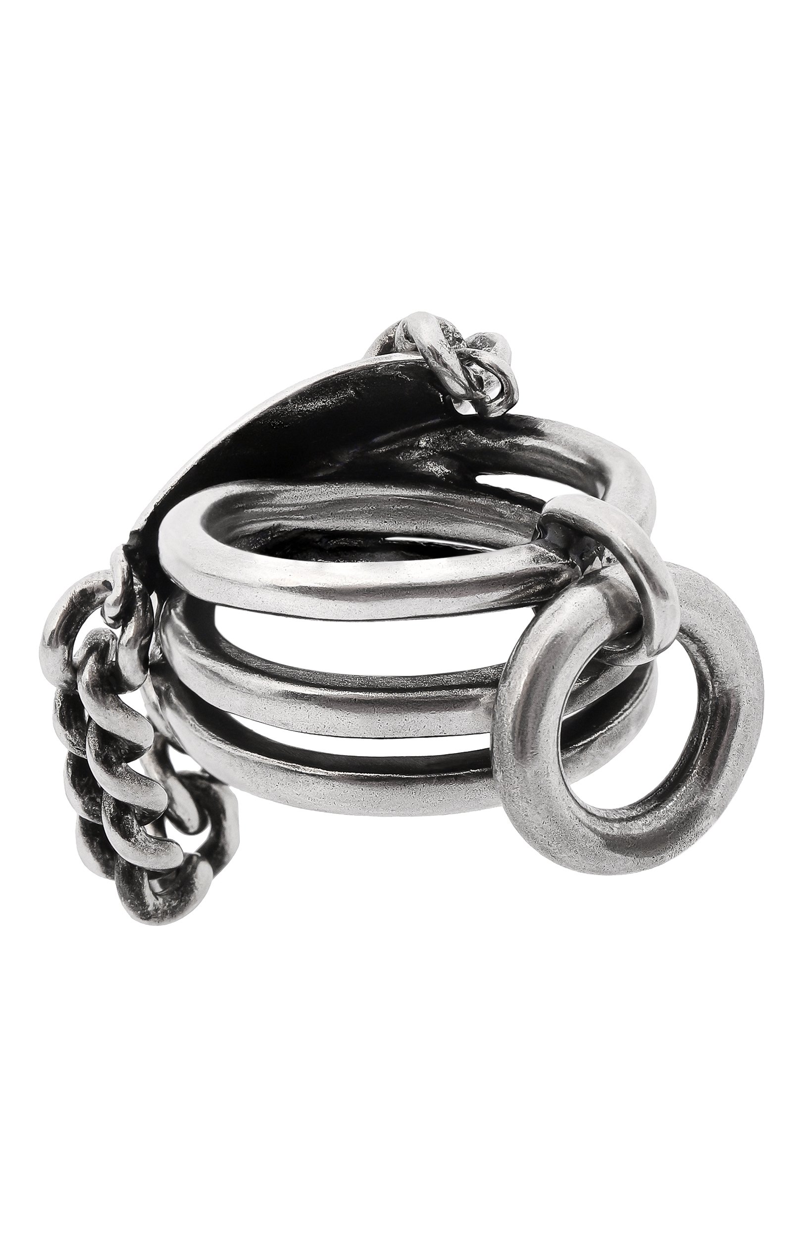 Кольцо ANN DEMEULEMEESTER серебряного цвета по цене 64850 руб., арт. B0013684/JW020, фото 1 Кольцо ANN DEMEULEMEESTER, арт. B0013684/JW020, фото 1