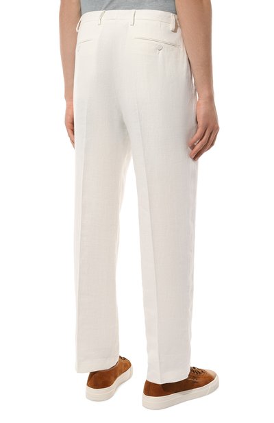 Льняные брюки MVST белого цвета по цене 56800 руб., арт. 30NM/8713, фото 4 Льняные брюки MVST, арт. 30NM/8713, фото 4