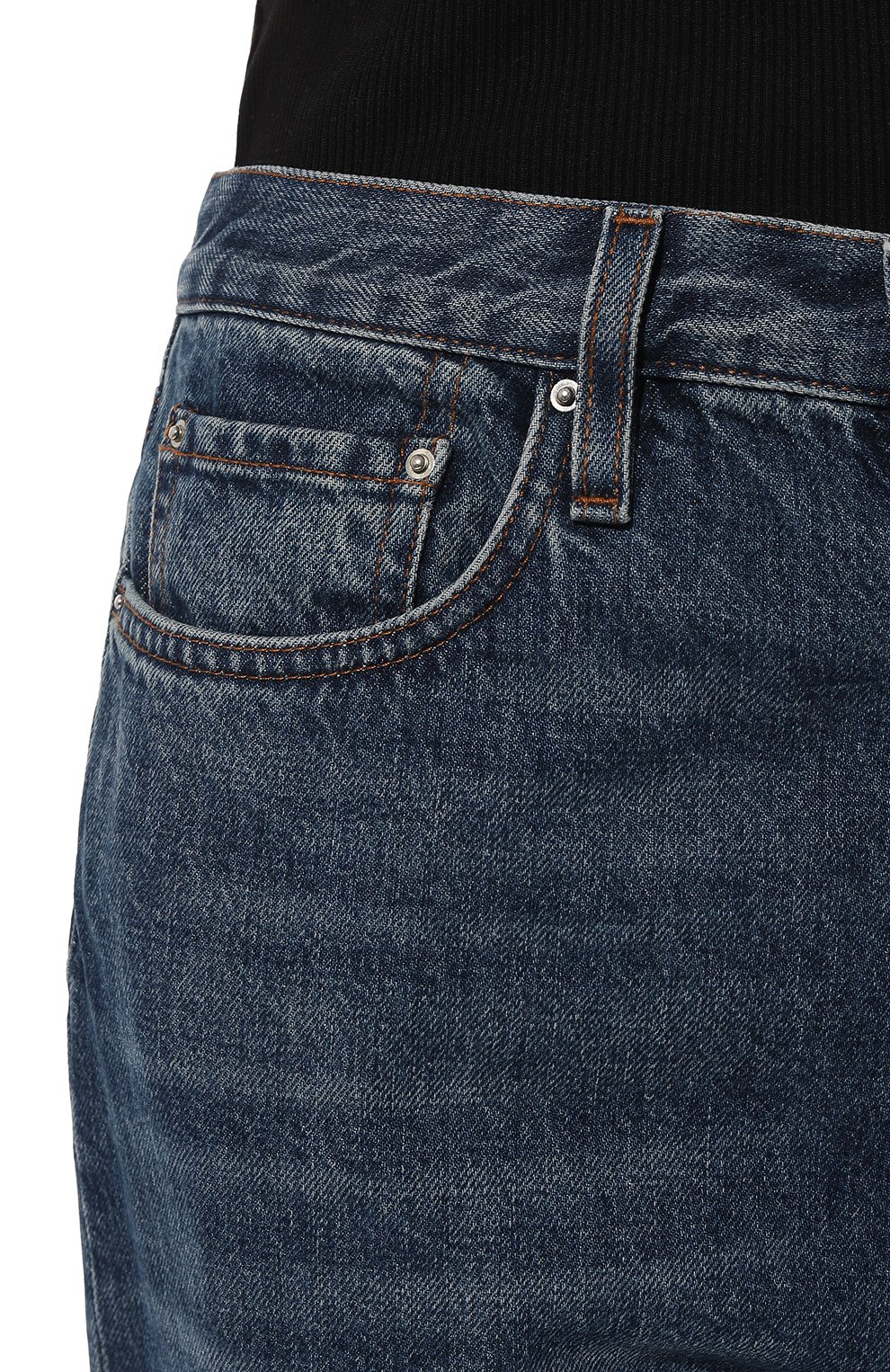 Джинсы TOTEME синего цвета по цене 43050 руб., арт. 221-235-747, фото 5 Джинсы TOTEME, арт. 221-235-747, фото 5