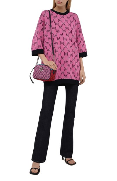 Пуловер из шерсти и хлопка GUCCI, арт. 662038/XKBXI, фото 2