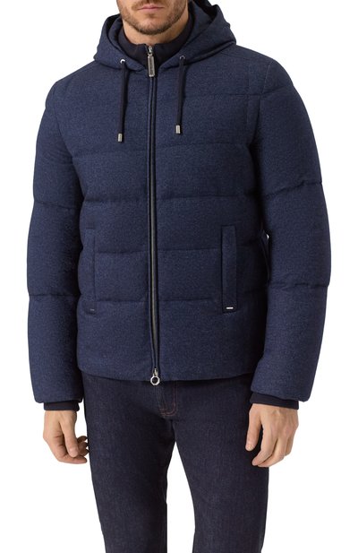 Пуховик из шелка и кашемира STEFANO RICCI, арт. MDJ5300100/4646, фото 3