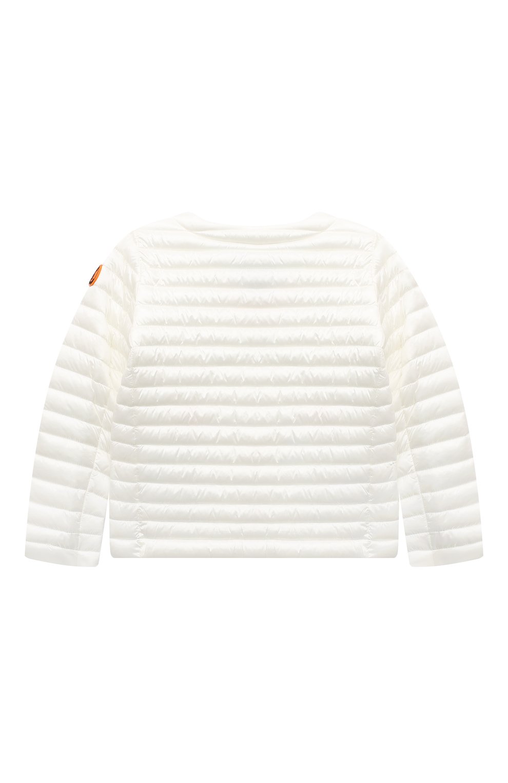 Утепленная куртка SAVE THE DUCK белого цвета по цене 16300 руб., арт. J30614G/VELA/IRIS16/4-8, фото 2 Утепленная куртка SAVE THE DUCK, арт. J30614G/VELA/IRIS16/4-8, фото 2