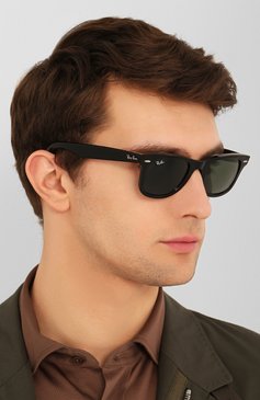 Женские солнцезащитные очки RAY-BAN черного цвета, арт. 2140-901 | Фото 3 (Кросс-КТ: С/з-унисекс; Региональные ограничения белый список (Axapta Mercury): Не проставлено, RU; Нос: Не проставлено; Материал: Пластик; Тип очков: С/з; Статус проверки: Требуются правки, Проверена категория; Материал сплава: Проверено; Оптика Гендер: оптика-унисекс; Очки форма: Прямоугольные)