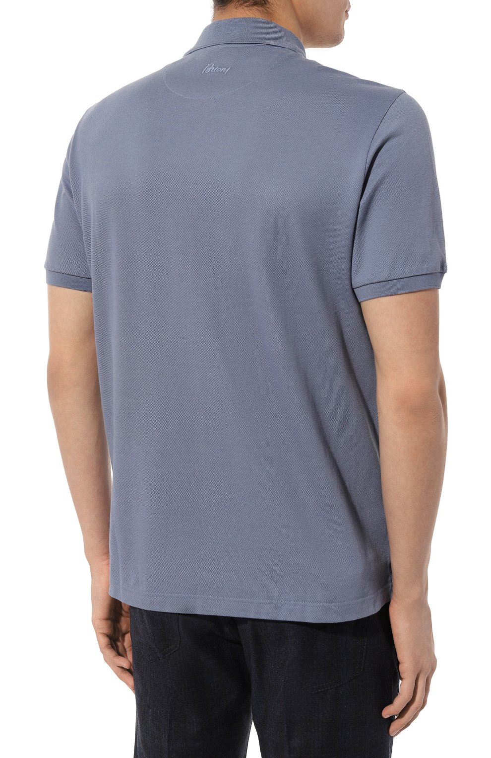 Хлопковое поло BRIONI, арт. UJNK0L/PA627, фото 4