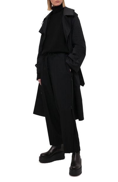 Шерстяные брюки YOHJI YAMAMOTO, арт. NR-P52-100, фото 2