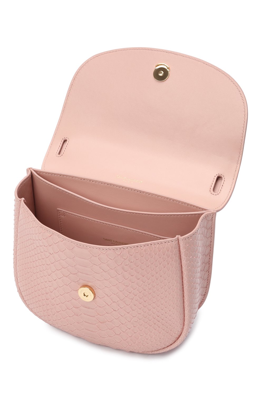 Сумка kaia small из кожи питона SAINT LAURENT, арт. 619740/L3PHW/PBIV, фото 4