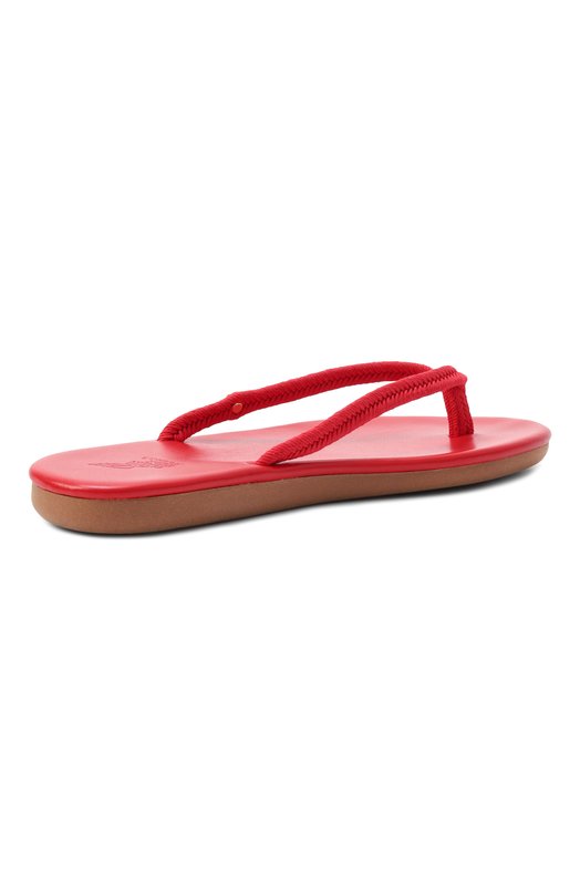 Текстильные шлепанцы Saionara Rope Ancient Greek Sandals SAI0NARA R0PE Красный  SAI0NARA R0PE Фото 5