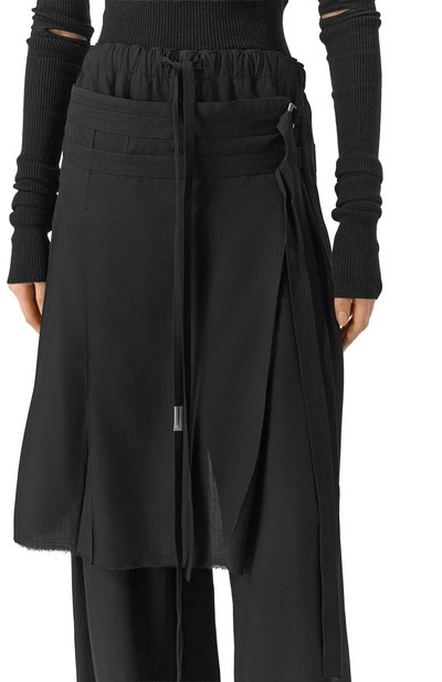 Брюки из вискозы и шерсти ANN DEMEULEMEESTER, арт. B0013605/FA556, фото 5