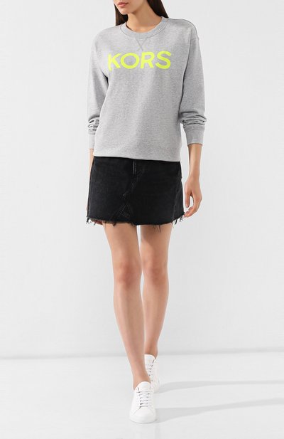 Хлопковый свитшот MICHAEL MICHAEL KORS, арт. MU95M5YBDD, фото 2