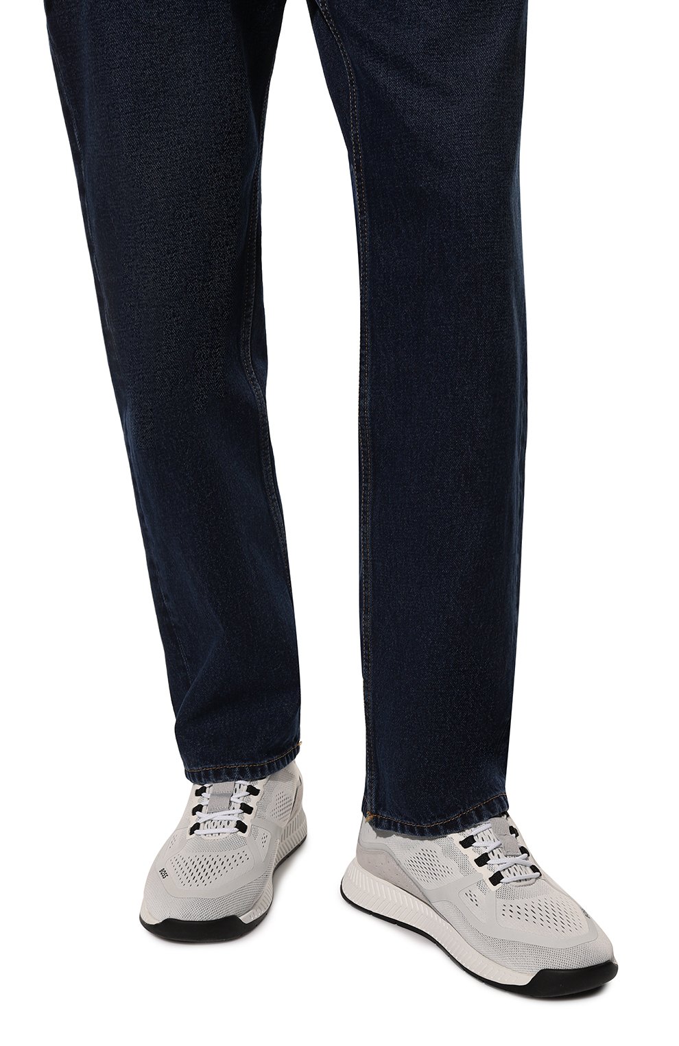 Текстильные кроссовки BOSS, арт. 50487822, фото 3