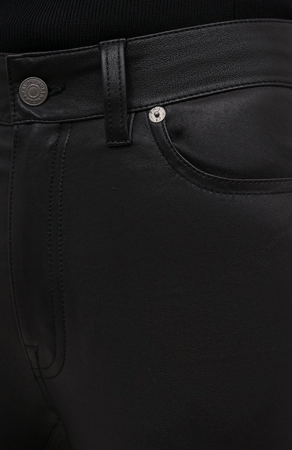 Кожаные брюки POLO RALPH LAUREN, арт. 211765887, фото 5